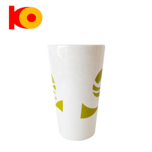 Custom decal high quality round color ceramic mug